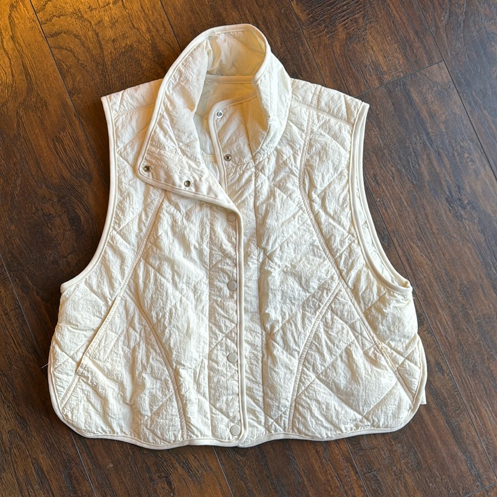 Free People Movement Cream Vest